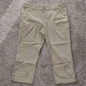 Eddie Bauer Pants Womens T14 (36x22.75) First Ascent Guide Pro Capri Crop Cargo